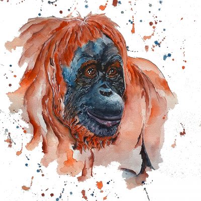 Orangutan - SOLD - Prints available